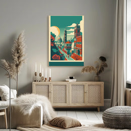 Architectural Dreamscape Poster PosterGoat