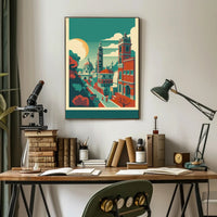Architectural Dreamscape Poster PosterGoat