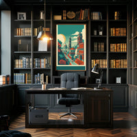 Architectural Dreamscape Poster PosterGoat