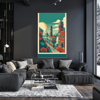 Architectural Dreamscape Poster PosterGoat