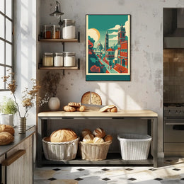 Architectural Dreamscape Poster PosterGoat