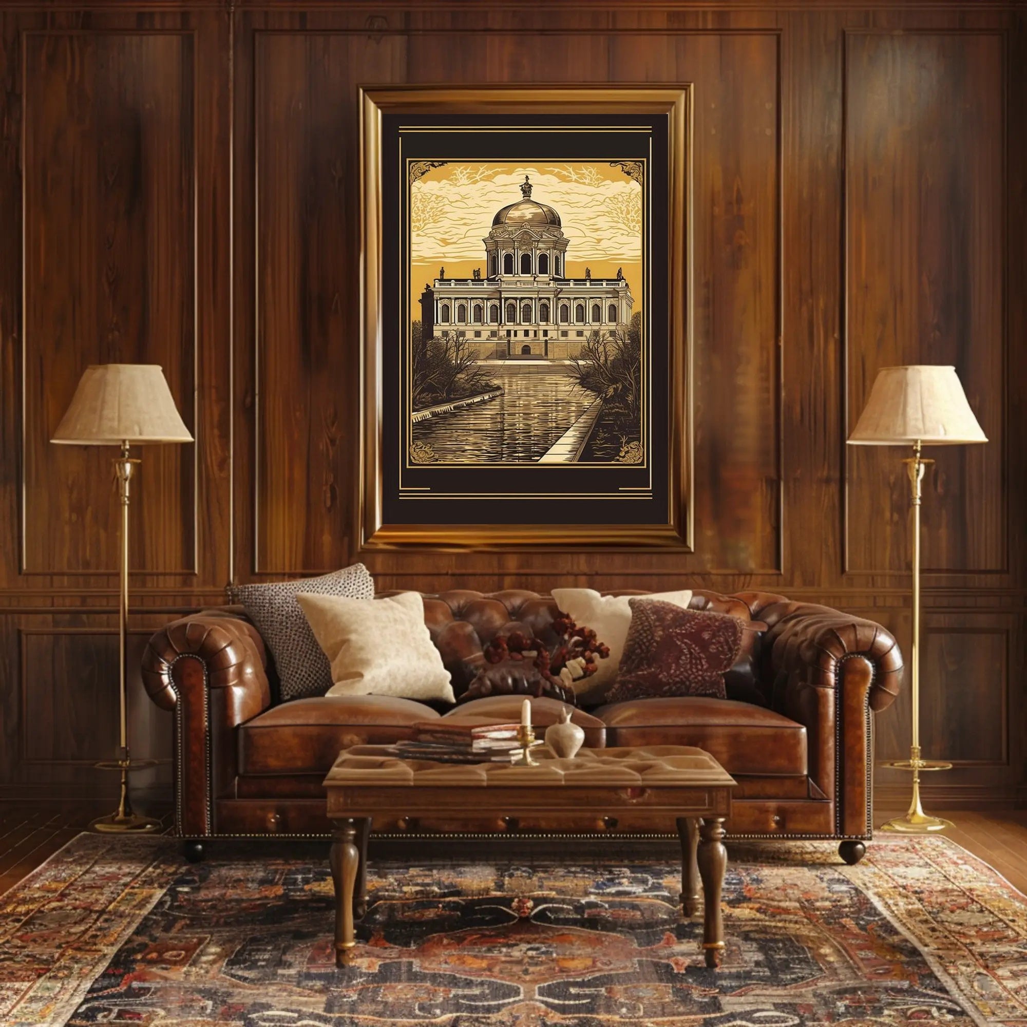 Architectural Elegance Poster PosterGoat