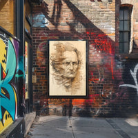 Architectural Intellect Fusion Art Print Poster PosterGoat