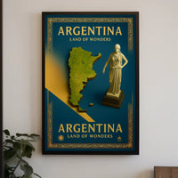 Argentina Land of Wonders Poster PosterGoat