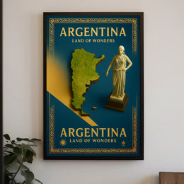 Argentina Land of Wonders Poster PosterGoat