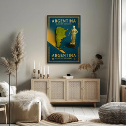 Argentina Land of Wonders Poster PosterGoat
