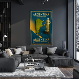 Argentina Land of Wonders Poster PosterGoat