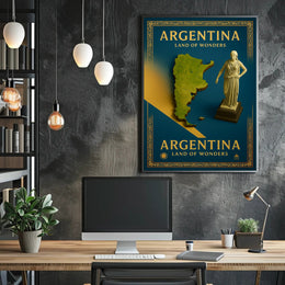 Argentina Land of Wonders Poster PosterGoat