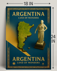 Argentina Land of Wonders Poster PosterGoat