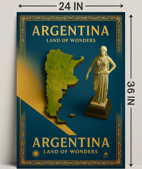 Argentina Land of Wonders Poster PosterGoat