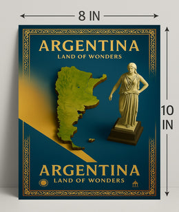 Argentina Land of Wonders Poster PosterGoat