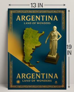 Argentina Land of Wonders Poster PosterGoat