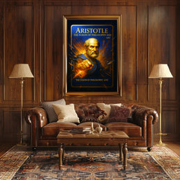 Aristotle The Fusion of Philosophy and Art Poster PosterGoat