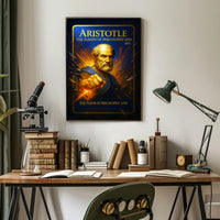 Aristotle The Fusion of Philosophy and Art Poster PosterGoat