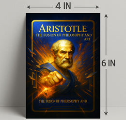 Aristotle The Fusion of Philosophy and Art Poster PosterGoat