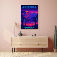 Arizona The Sunny State Poster PosterGoat