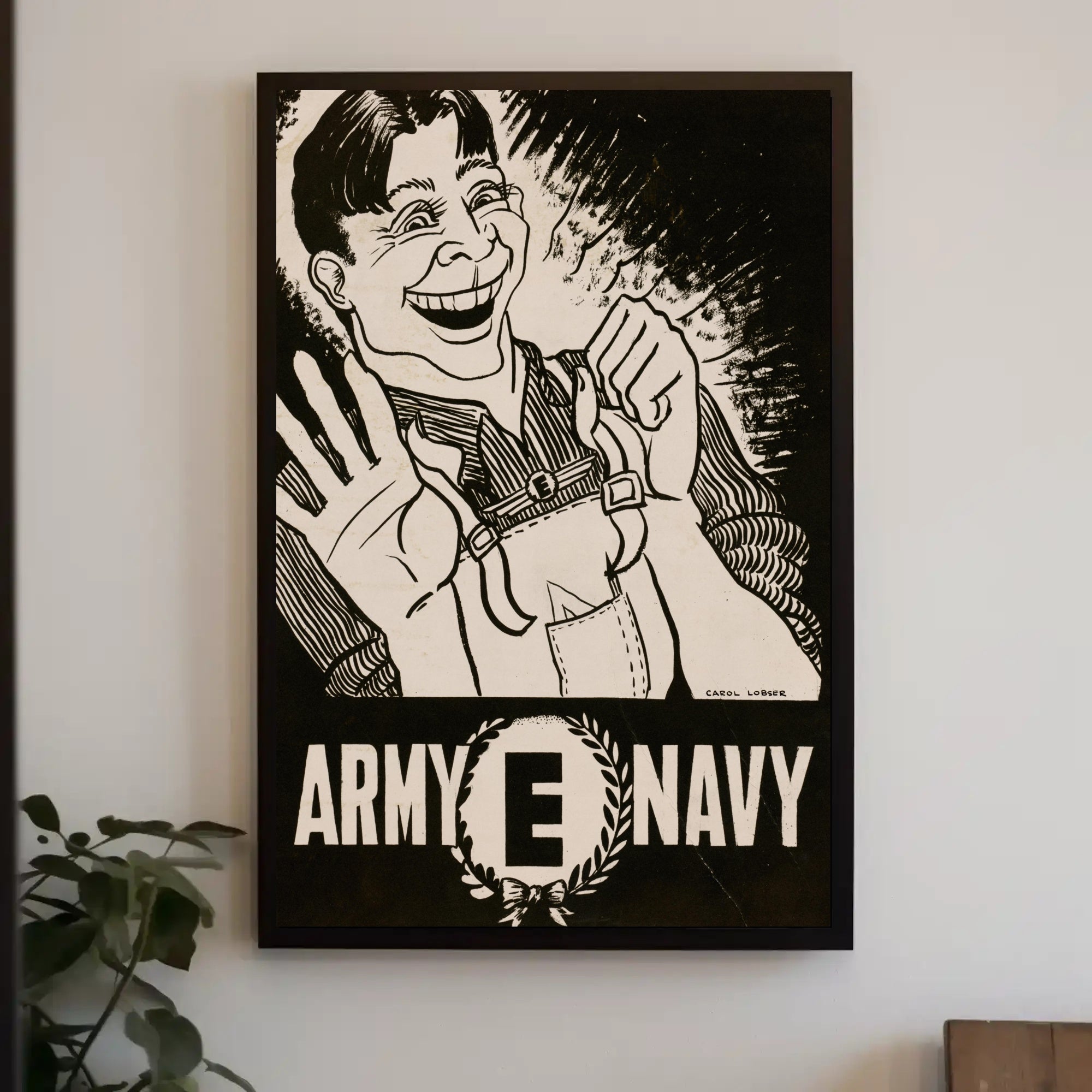 Army-Navy Recognition Poster PosterGoat