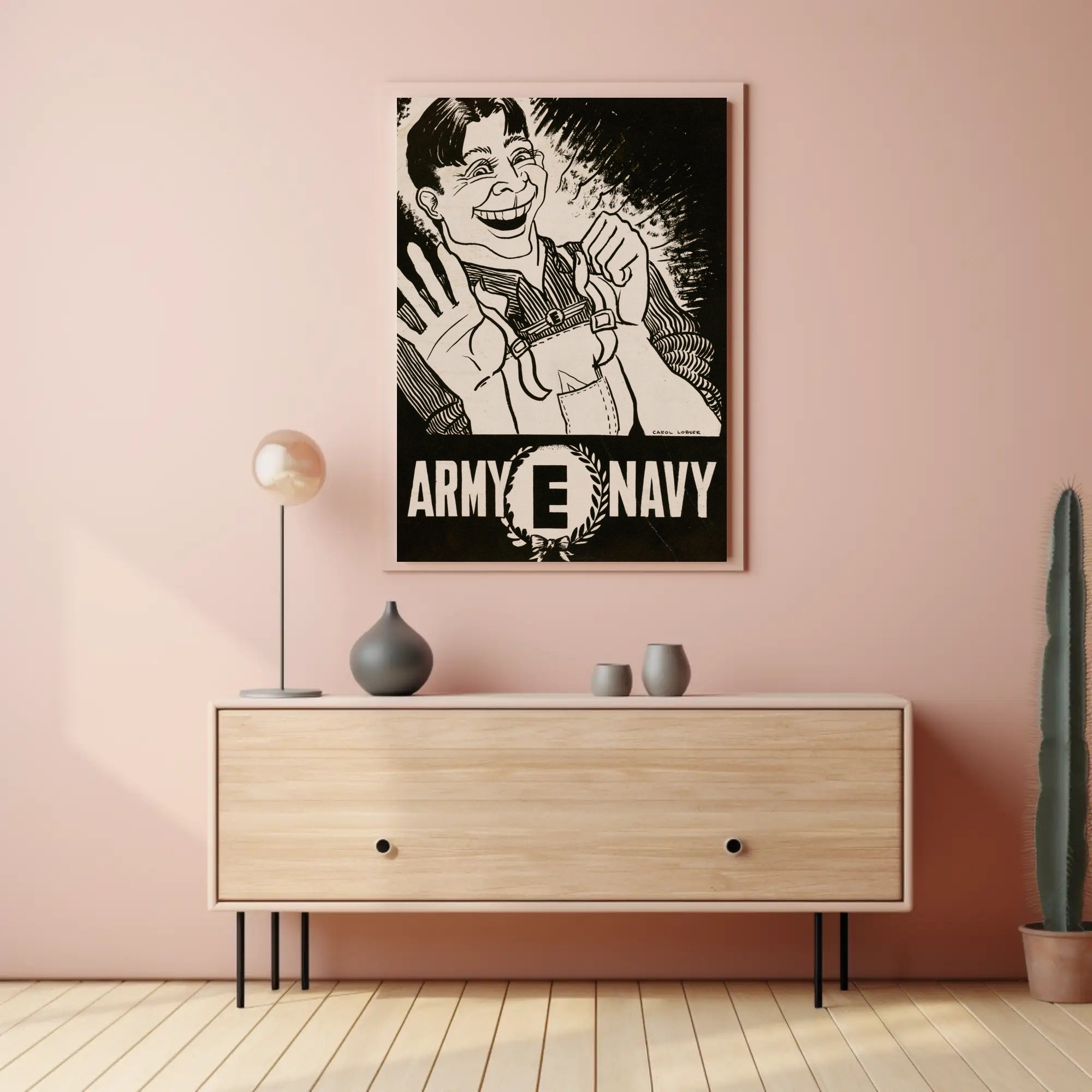 Army-Navy Recognition Poster PosterGoat
