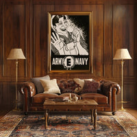 Army-Navy Recognition Poster PosterGoat