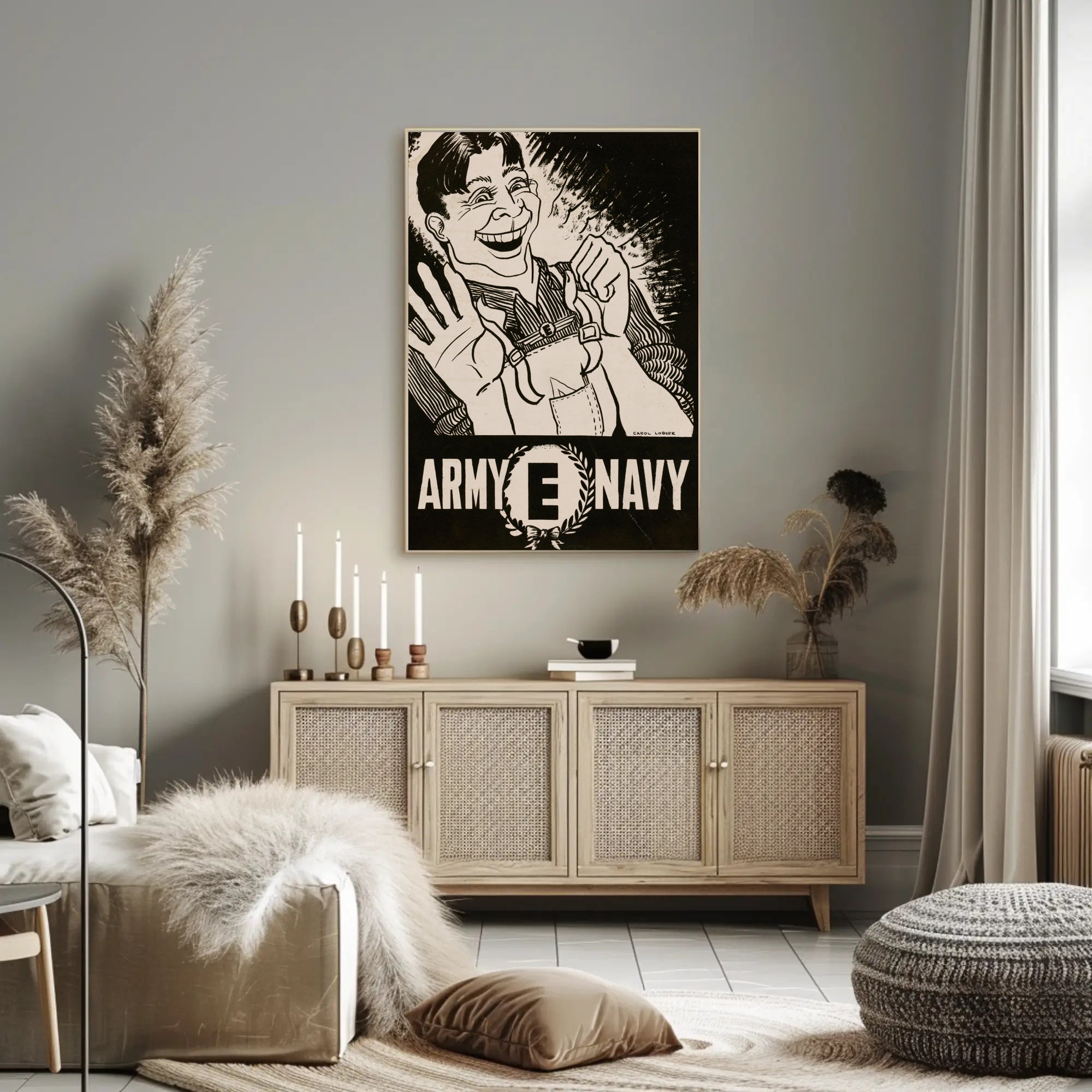 Army-Navy Recognition Poster PosterGoat