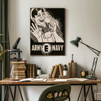 Army-Navy Recognition Poster PosterGoat