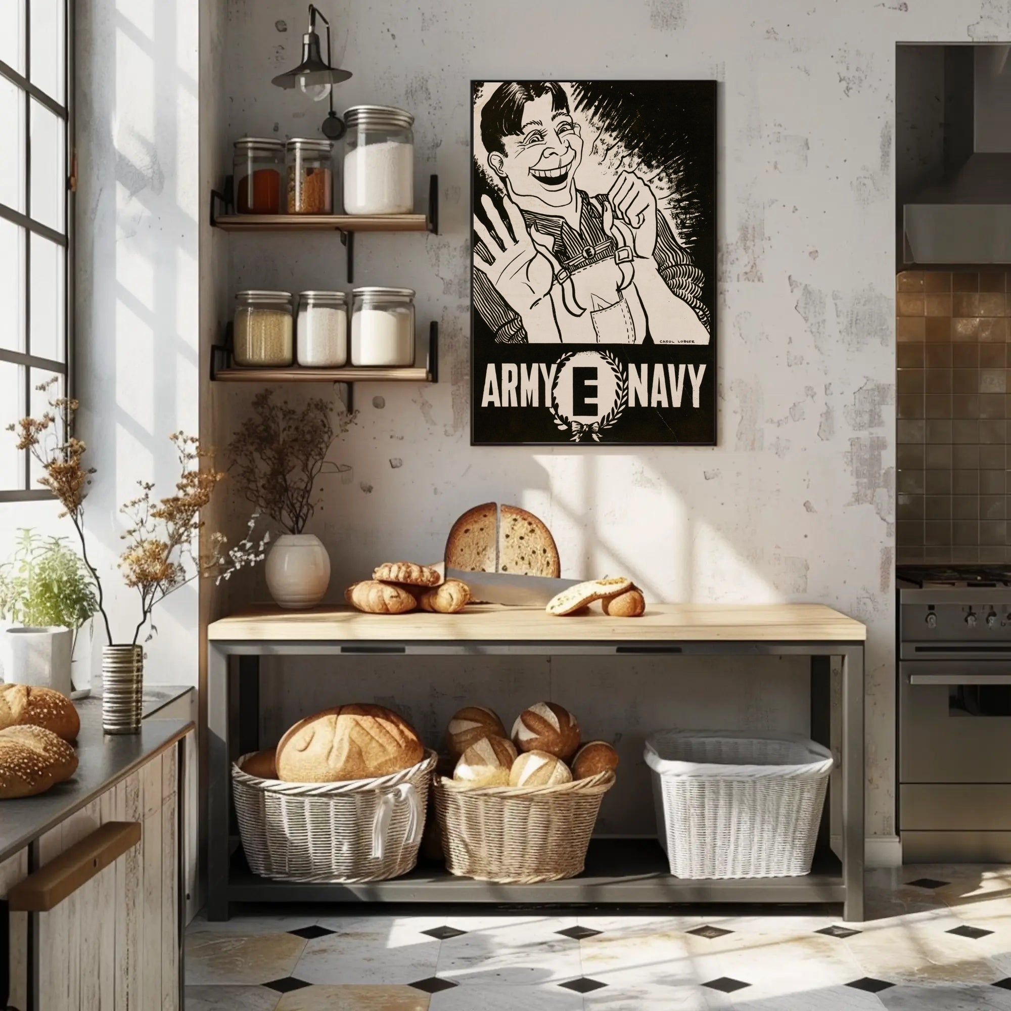Army-Navy Recognition Poster PosterGoat