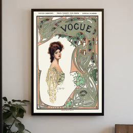 Art Nouveau Fashion 1905 Poster Cultural or Heritage Poster PosterGoat