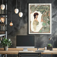 Art Nouveau Fashion 1905 Poster Cultural or Heritage Poster PosterGoat