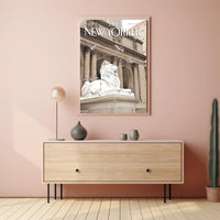 Artistic Depiction of Iconic New York Location Poster PosterGoat