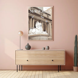 Artistic Depiction of Iconic New York Location Poster PosterGoat