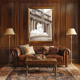 Artistic Depiction of Iconic New York Location Poster PosterGoat