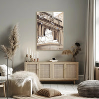 Artistic Depiction of Iconic New York Location Poster PosterGoat