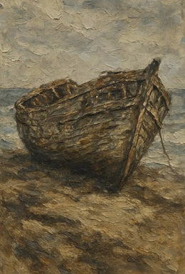 Artistic Shipwreck Poster - Abstract, Artistic, or Pop Culture Poster PosterGoat