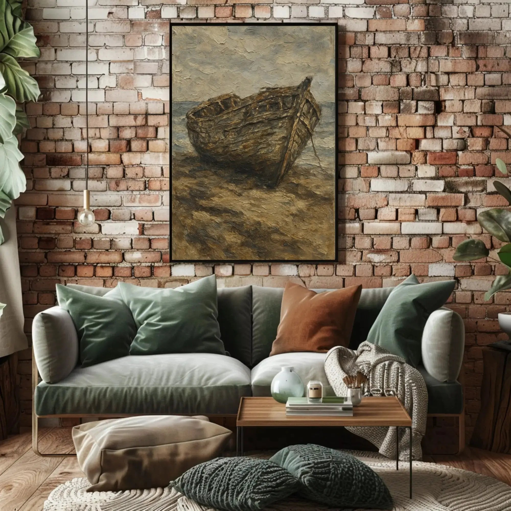 Artistic Shipwreck Poster - Abstract, Artistic, or Pop Culture Poster PosterGoat