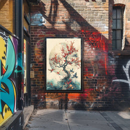 Artistic Tree Harmony with Nature Poster PosterGoat