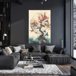 Artistic Tree Harmony with Nature Poster PosterGoat