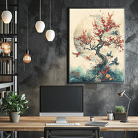 Artistic Tree Harmony with Nature Poster PosterGoat