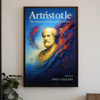 Artristotle The Fusion of Philosophy and Art Poster PosterGoat