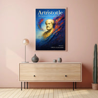 Artristotle The Fusion of Philosophy and Art Poster PosterGoat