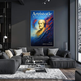 Artristotle The Fusion of Philosophy and Art Poster PosterGoat