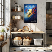 Artristotle The Fusion of Philosophy and Art Poster PosterGoat