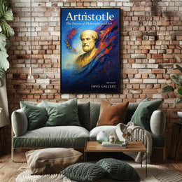 Artristotle The Fusion of Philosophy and Art Poster PosterGoat
