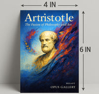 Artristotle The Fusion of Philosophy and Art Poster PosterGoat