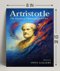 Artristotle The Fusion of Philosophy and Art Poster PosterGoat