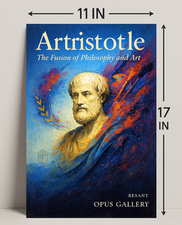 Artristotle The Fusion of Philosophy and Art Poster PosterGoat