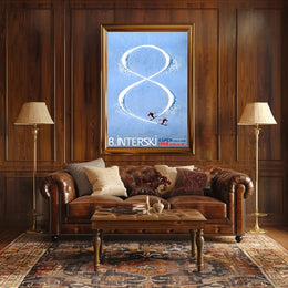 Aspen 1968 Interski Event Vintage Sports Poster PosterGoat