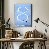 Aspen 1968 Interski Event Vintage Sports Poster PosterGoat