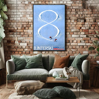 Aspen 1968 Interski Event Vintage Sports Poster PosterGoat