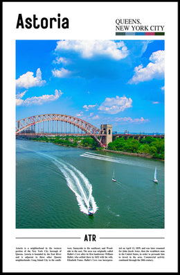 Astoria Scenic Bridge Travel Poster PosterGoat
