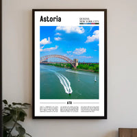 Astoria Scenic Bridge Travel Poster PosterGoat